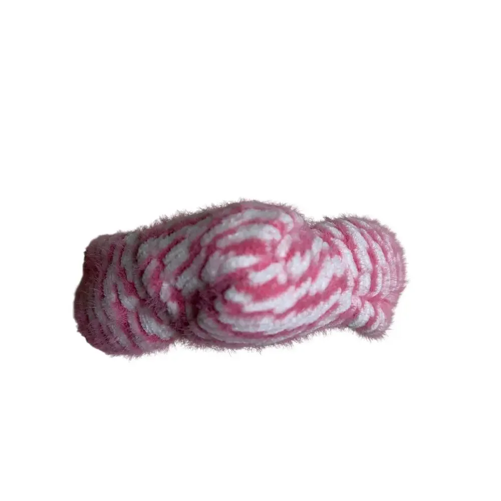 Lele Sadoughi Knit Knot Headband (Pink & White)